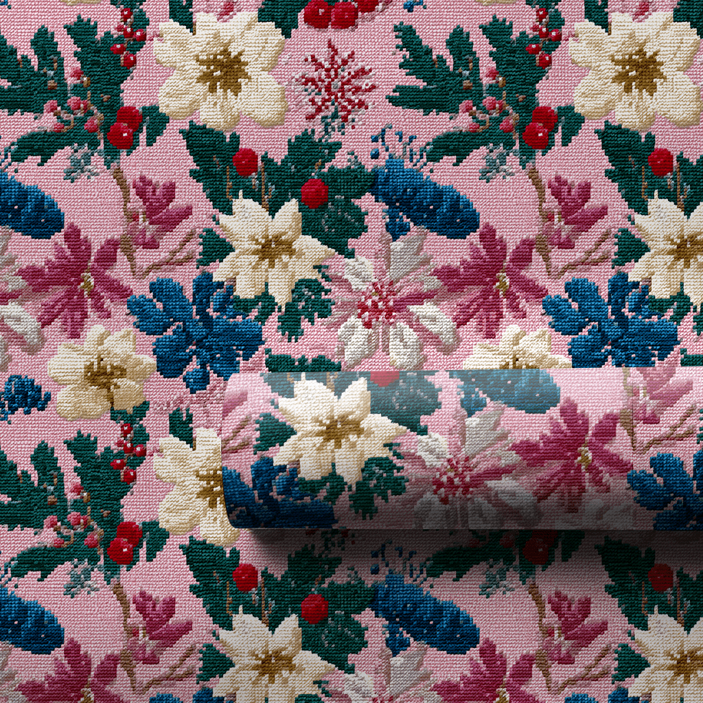 Cross the Blooms - Wrapping Paper - Aspen & Arlo