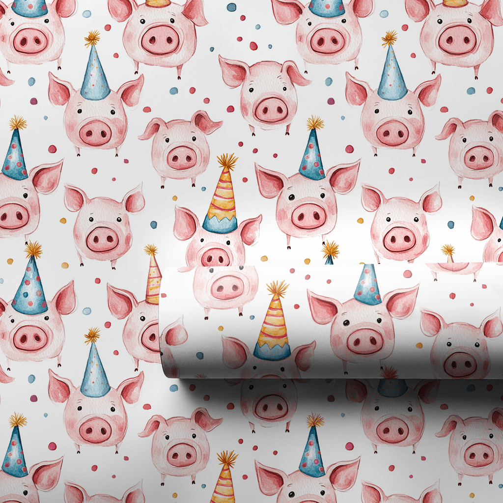 Hogs and Wishes - Wrapping Paper - Aspen & Arlo