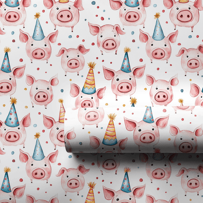 Hogs and Wishes - Wrapping Paper - Aspen & Arlo
