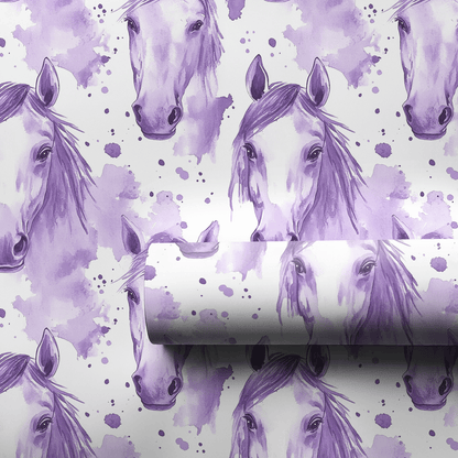 Purple Steel - Wrapping Paper - Aspen & Arlo