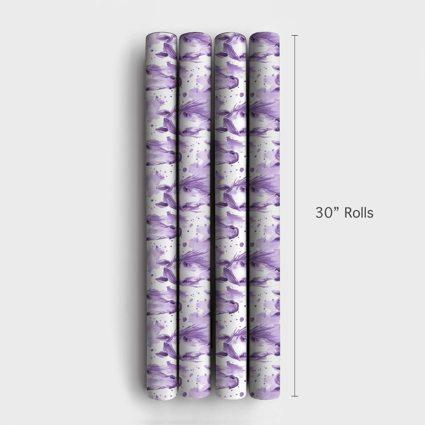 Purple Steel - Wrapping Paper - Aspen & Arlo