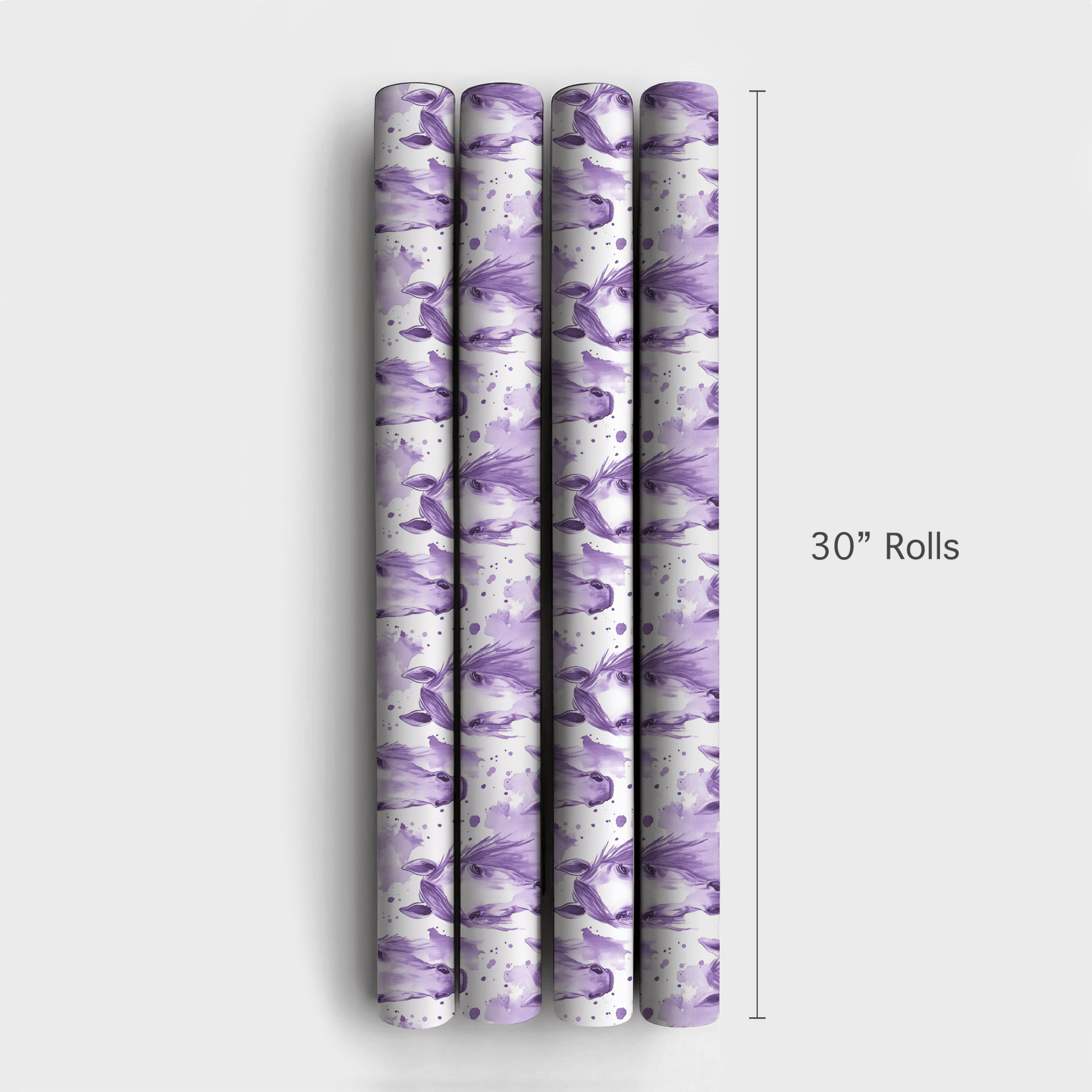Purple Steel - Wrapping Paper - Aspen & Arlo