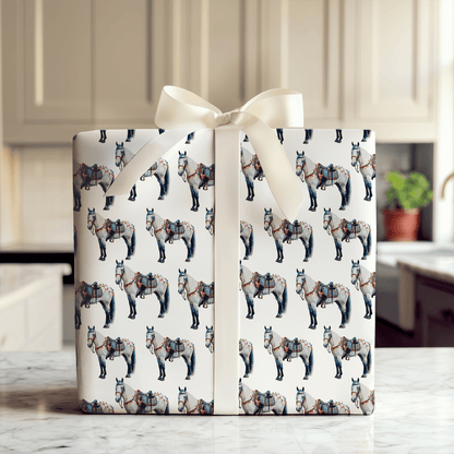 Sleigh Bells Bling - Wrapping Paper - Aspen & Arlo