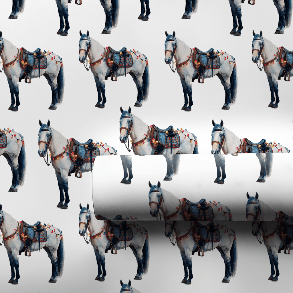 Sleigh Bells Bling - Wrapping Paper - Aspen & Arlo