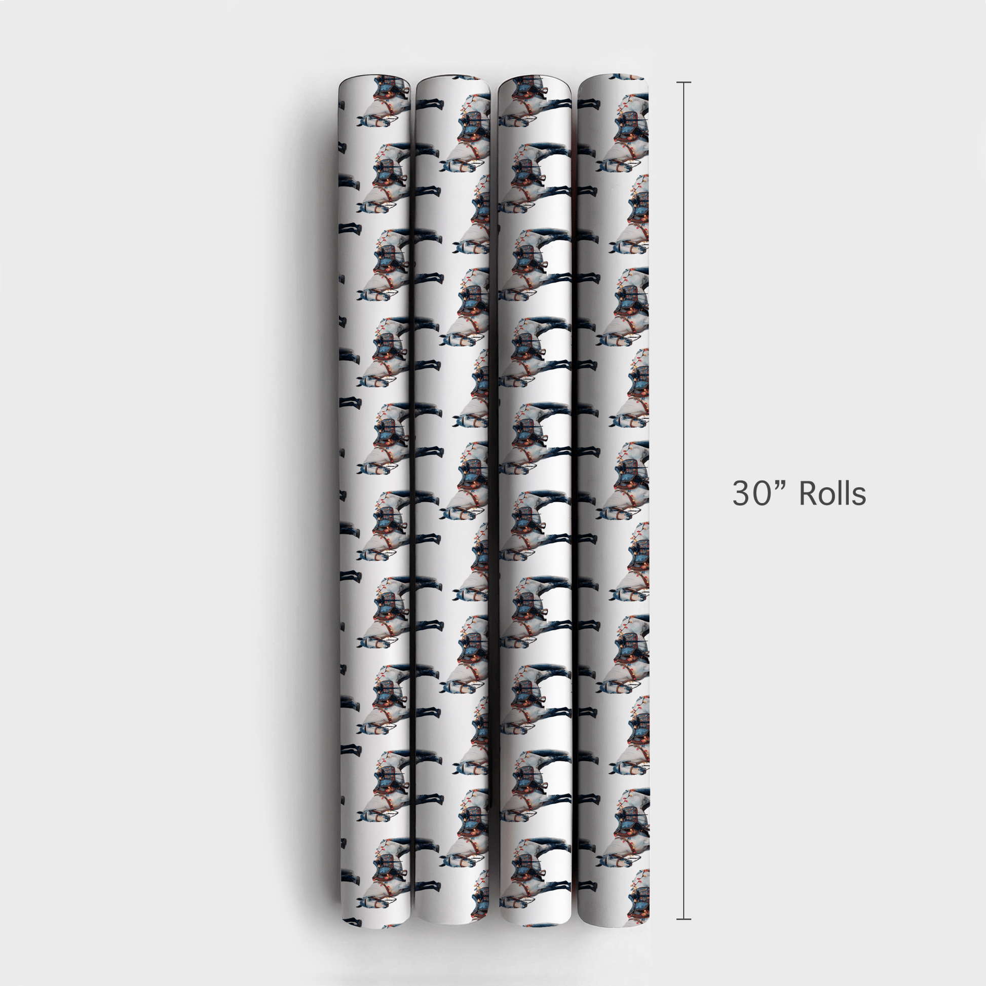 Sleigh Bells Bling - Wrapping Paper - Aspen & Arlo