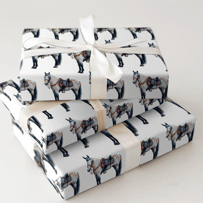Sleigh Bells Bling - Wrapping Paper - Aspen & Arlo