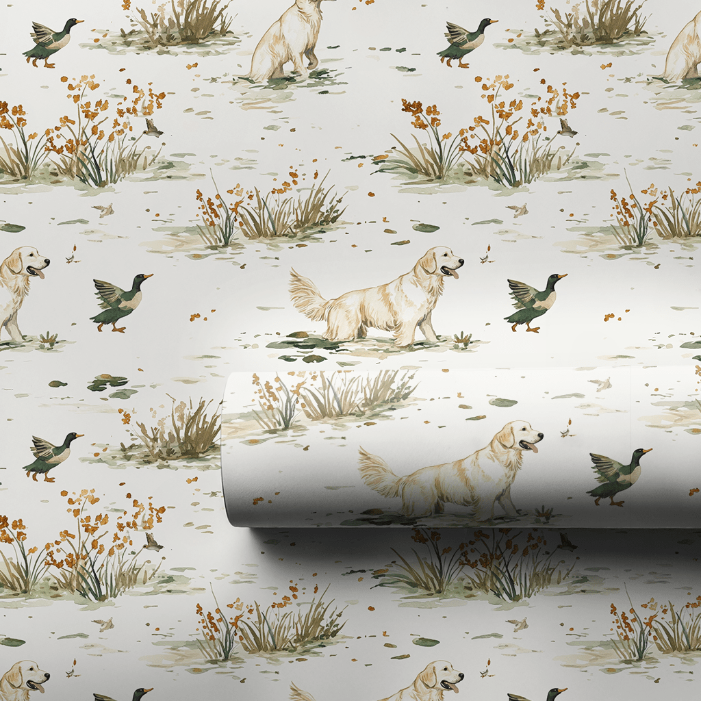 Born to Chase - Wrapping Paper - Aspen & Arlo