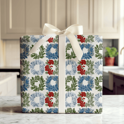 Wreath & Wonder - Wrapping Paper - Aspen & Arlo