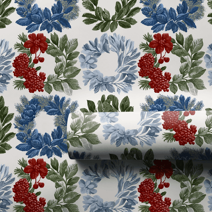 Wreath & Wonder - Wrapping Paper - Aspen & Arlo