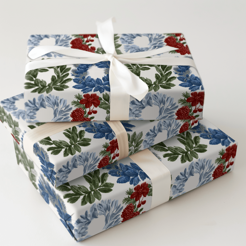 Wreath & Wonder - Wrapping Paper - Aspen & Arlo