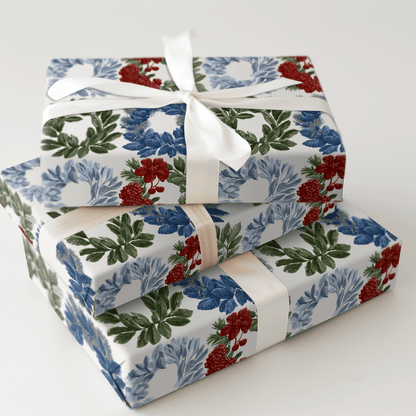 Wreath & Wonder - Wrapping Paper - Aspen & Arlo