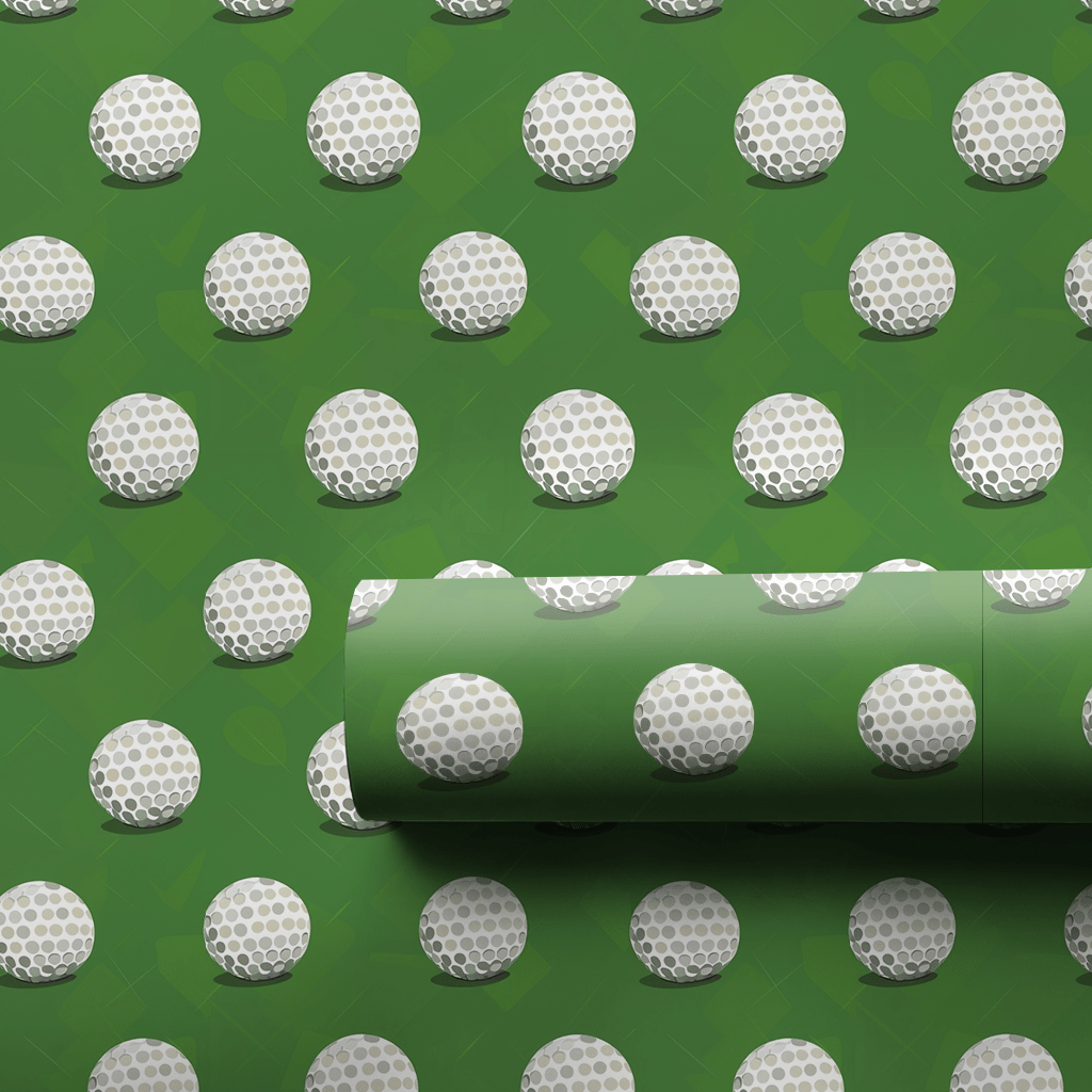 Golf a Round - Wrapping Paper - Aspen & Arlo
