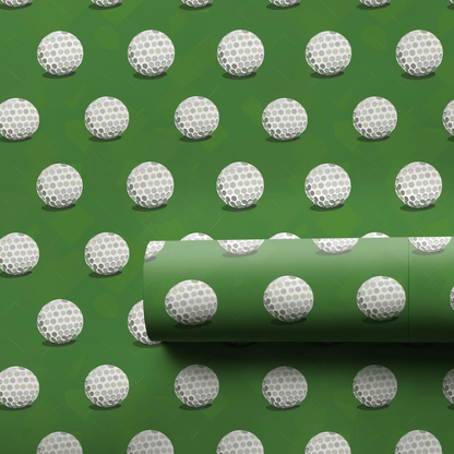 Golf a Round - Wrapping Paper - Aspen & Arlo