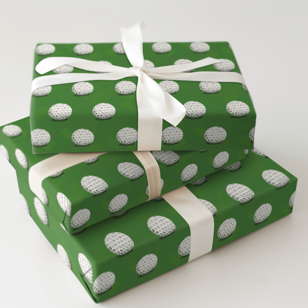Golf a Round - Wrapping Paper - Aspen & Arlo