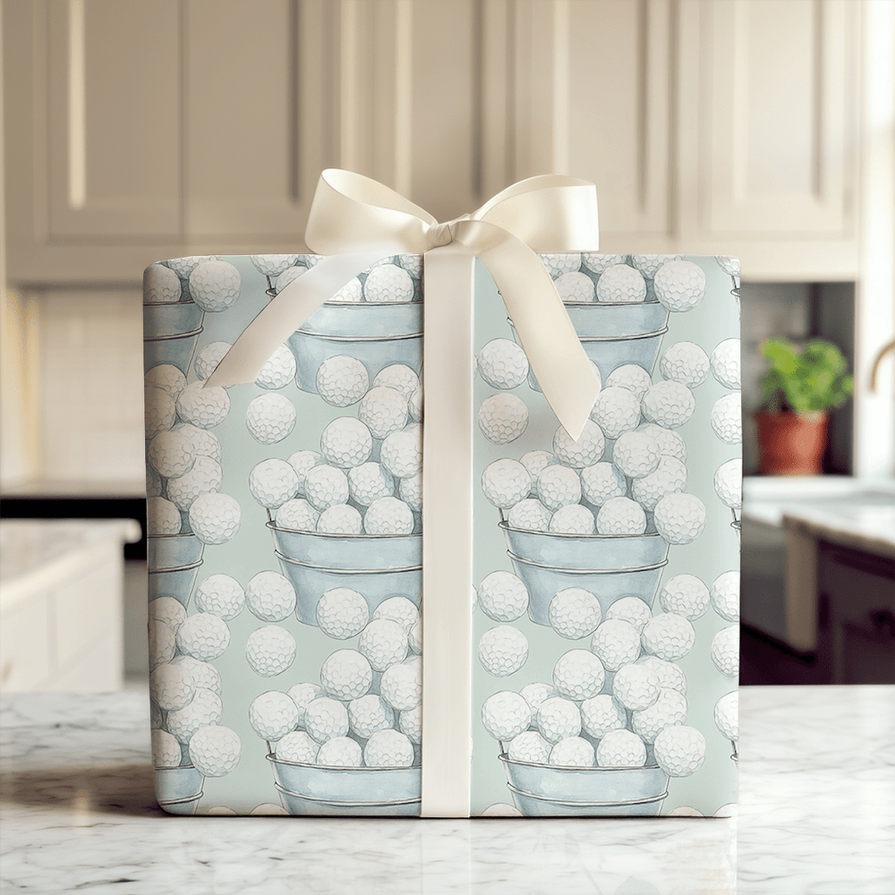 Saturday Tee - Wrapping Paper - Aspen & Arlo
