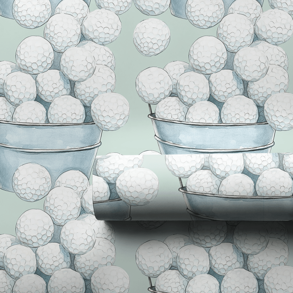 Saturday Tee - Wrapping Paper - Aspen & Arlo