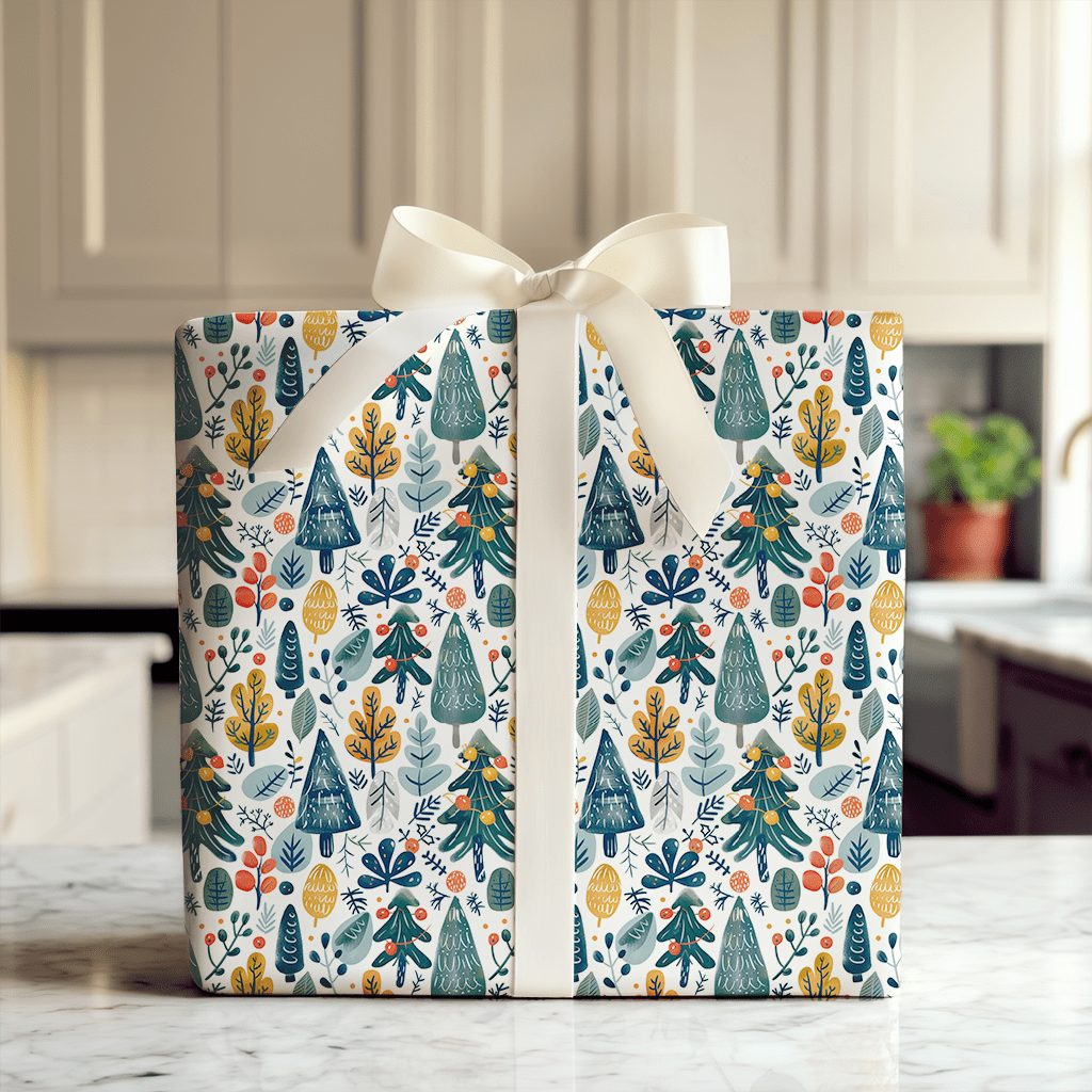Holiday Hike - Wrapping Paper - Aspen & Arlo