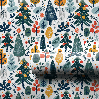 Holiday Hike - Wrapping Paper - Aspen & Arlo