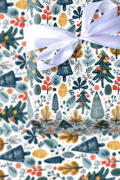 Holiday Hike - Wrapping Paper - Aspen & Arlo