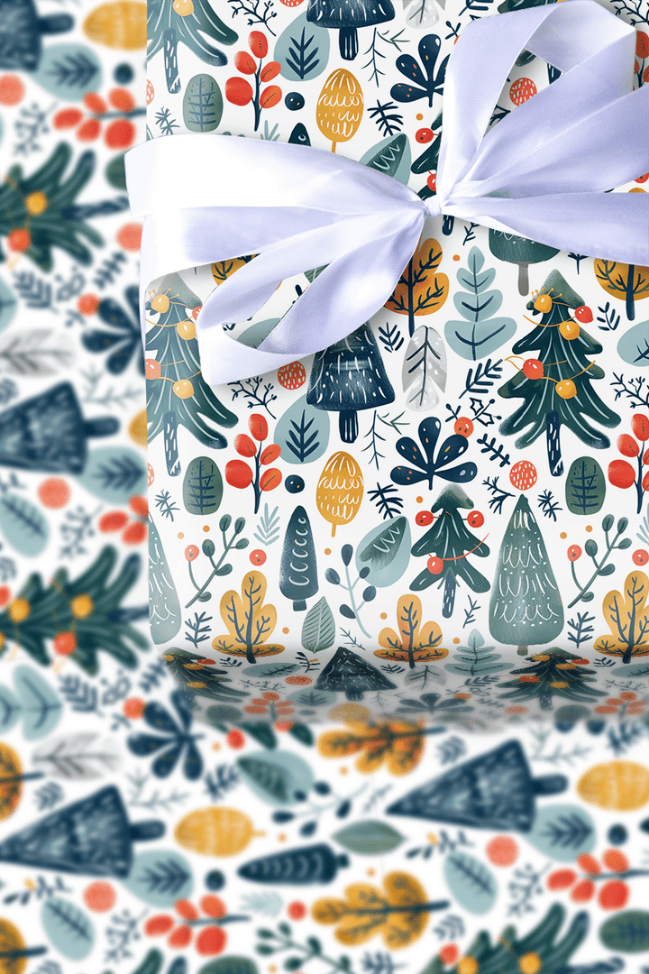 Holiday Hike - Wrapping Paper - Aspen & Arlo