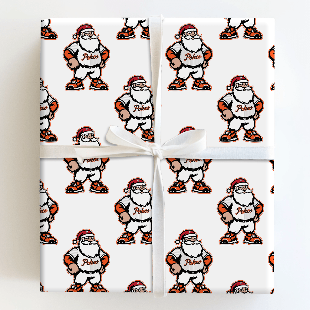 Home Plate Holidays in Stillwater - Wrapping Paper - Aspen & Arlo