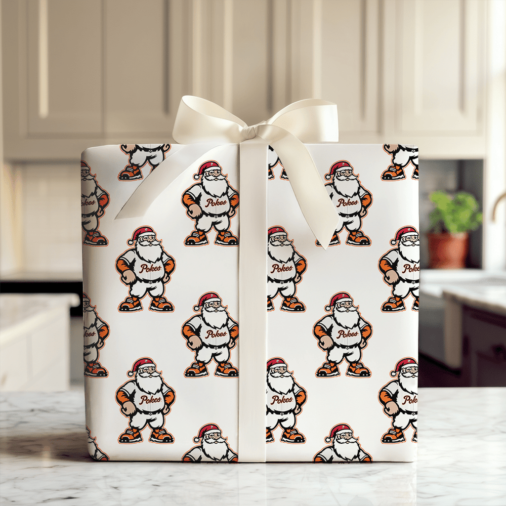 Home Plate Holidays in Stillwater - Wrapping Paper - Aspen & Arlo