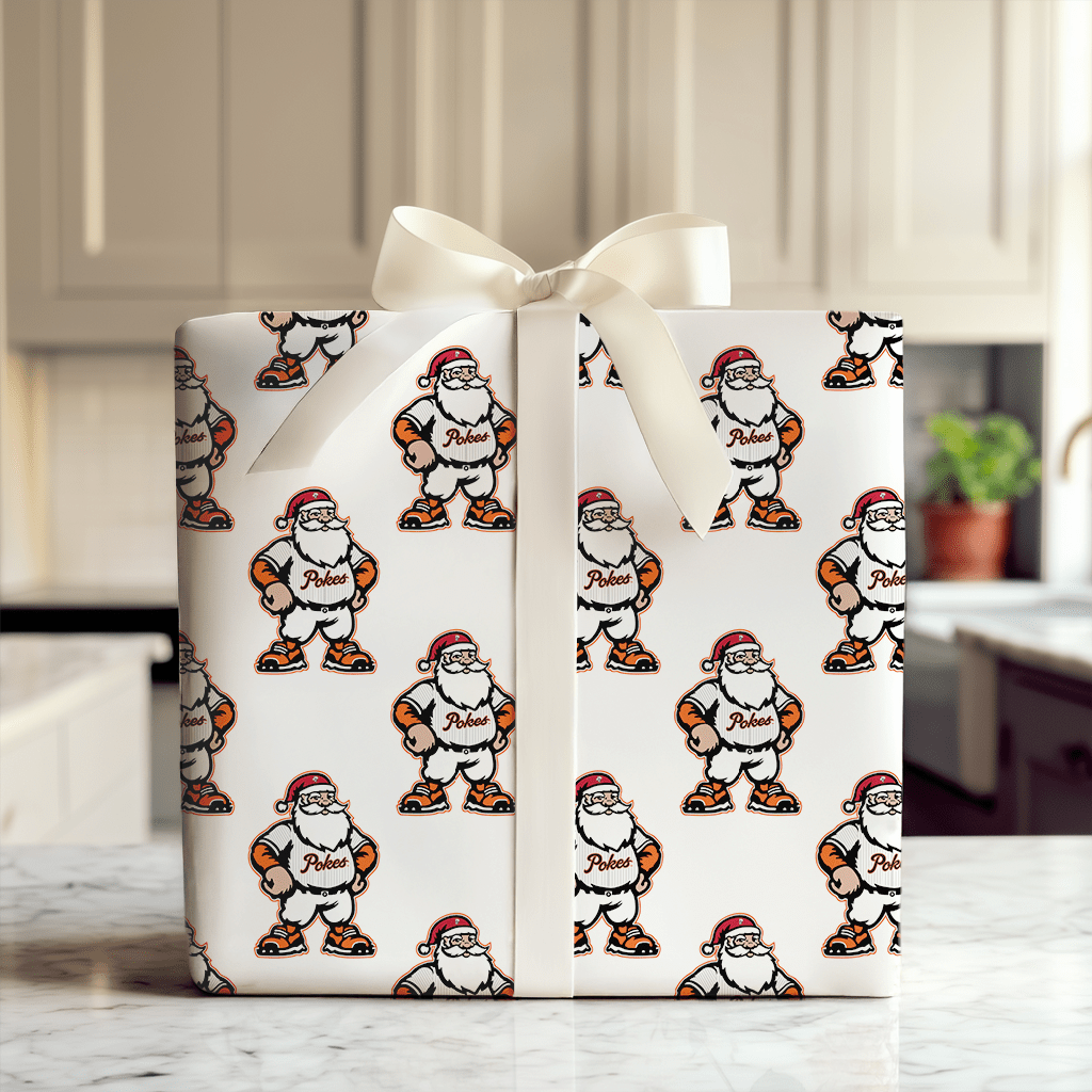 Home Plate Holidays in Stillwater - Wrapping Paper - Aspen & Arlo