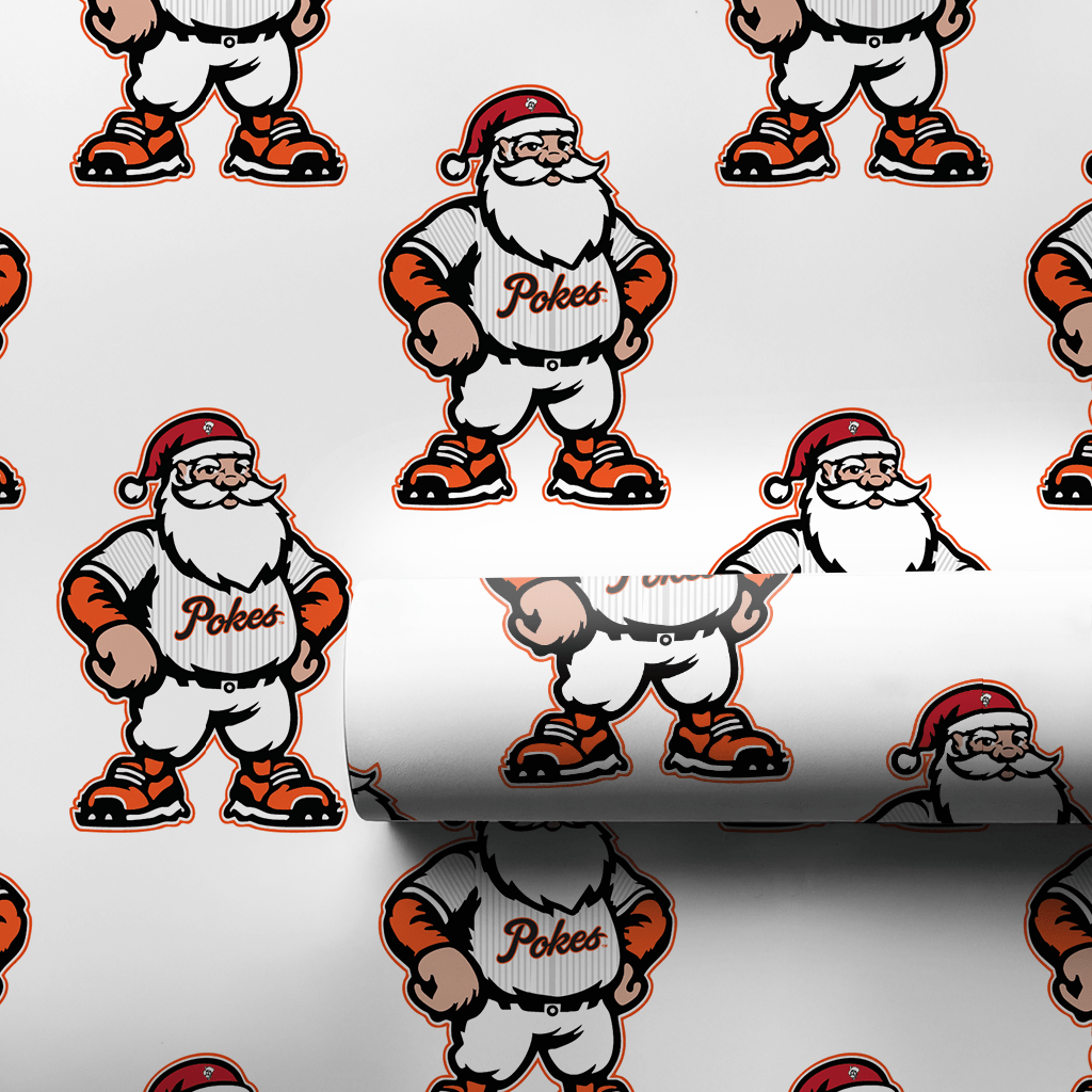 Home Plate Holidays in Stillwater - Wrapping Paper - Aspen & Arlo