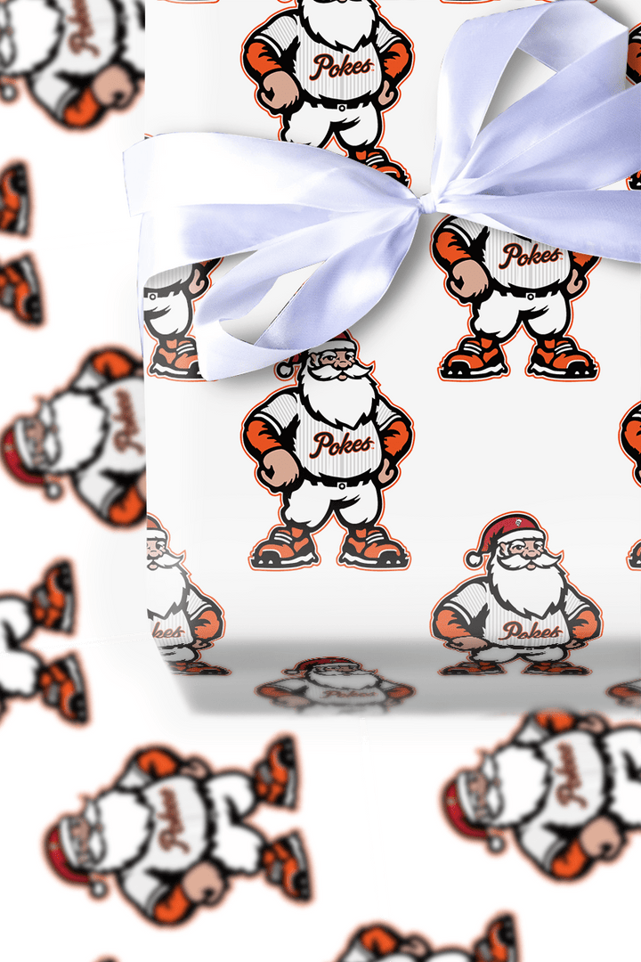 Home Plate Holidays in Stillwater - Wrapping Paper - Aspen & Arlo