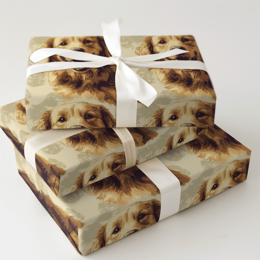 Fetcher - Wrapping Paper - Aspen & Arlo
