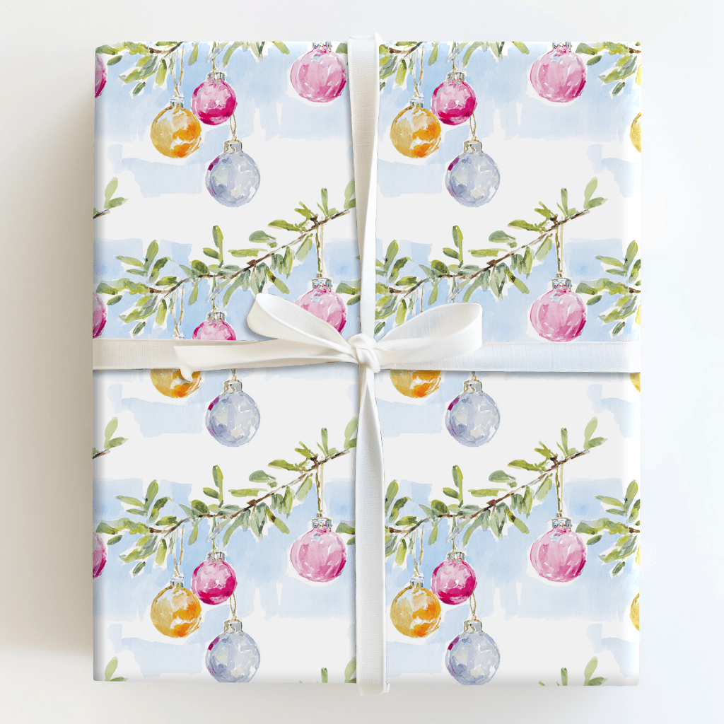 Ornament Lane - Wrapping Paper - Aspen & Arlo