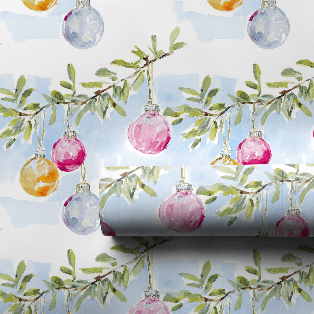 Ornament Lane - Wrapping Paper - Aspen & Arlo