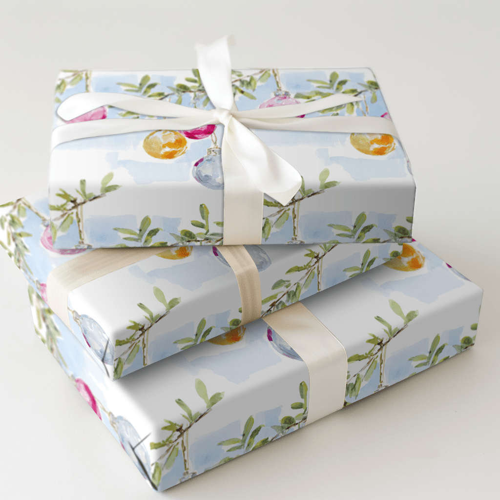 Ornament Lane - Wrapping Paper - Aspen & Arlo