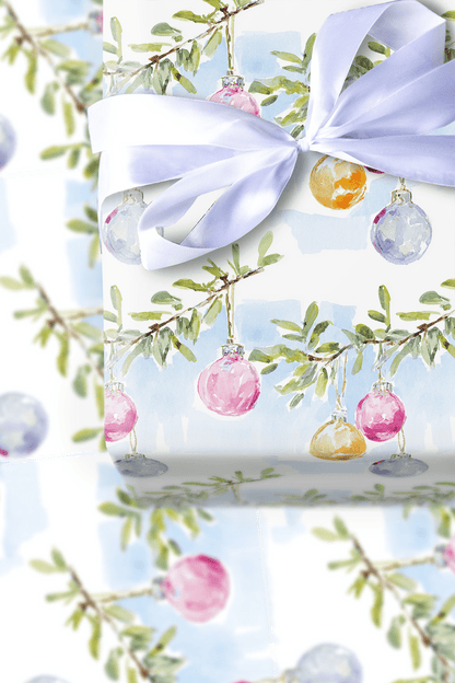 Ornament Lane - Wrapping Paper - Aspen & Arlo