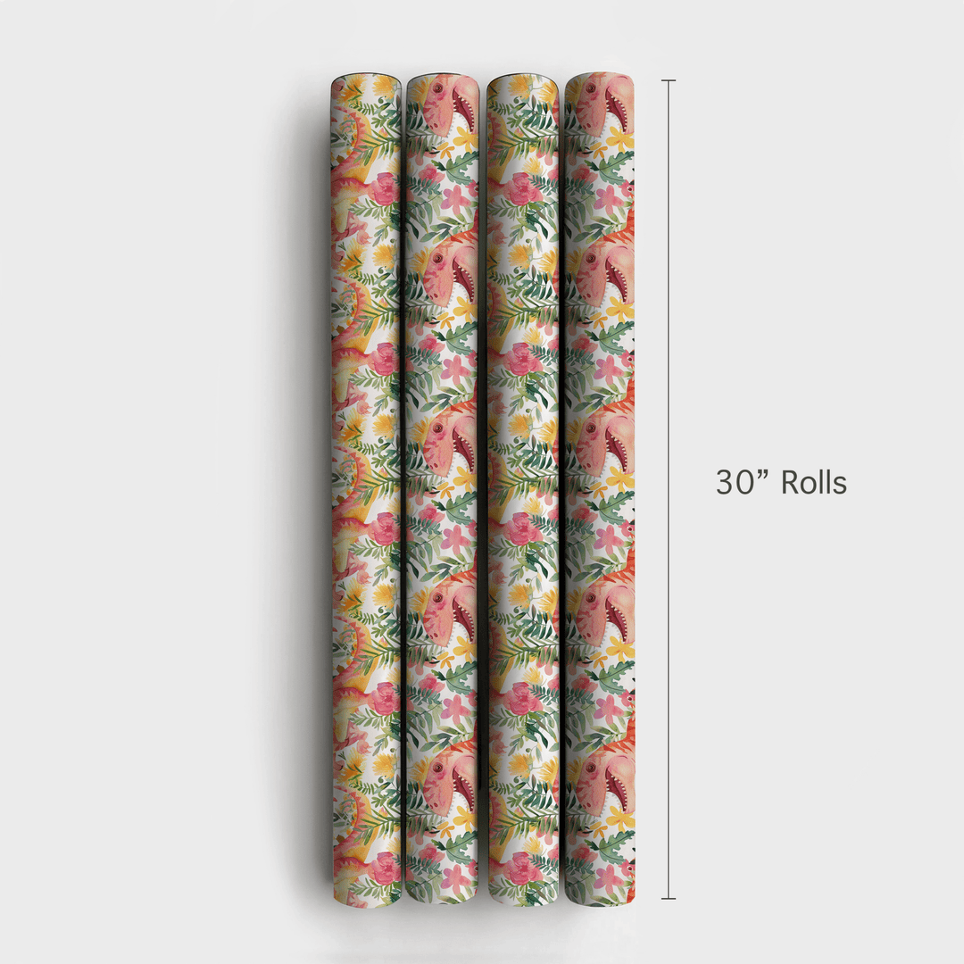 T - Rex Fest - Wrapping Paper - Aspen & Arlo