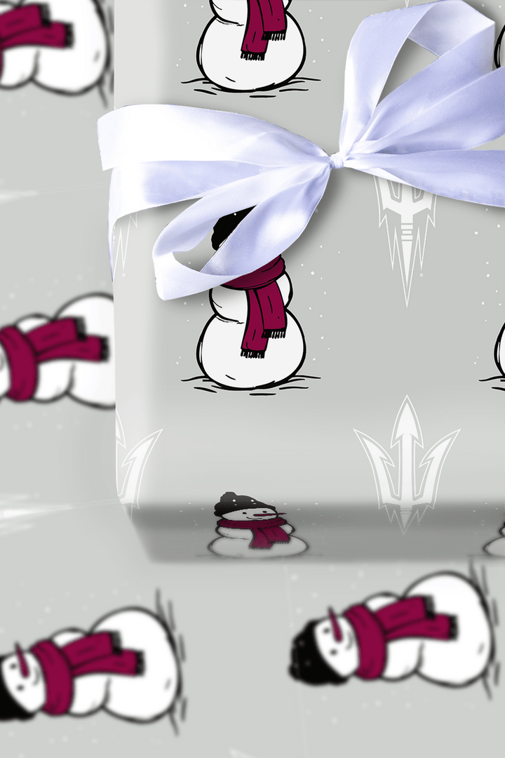 Frosty the Fork - Wrapping Paper - Aspen & Arlo