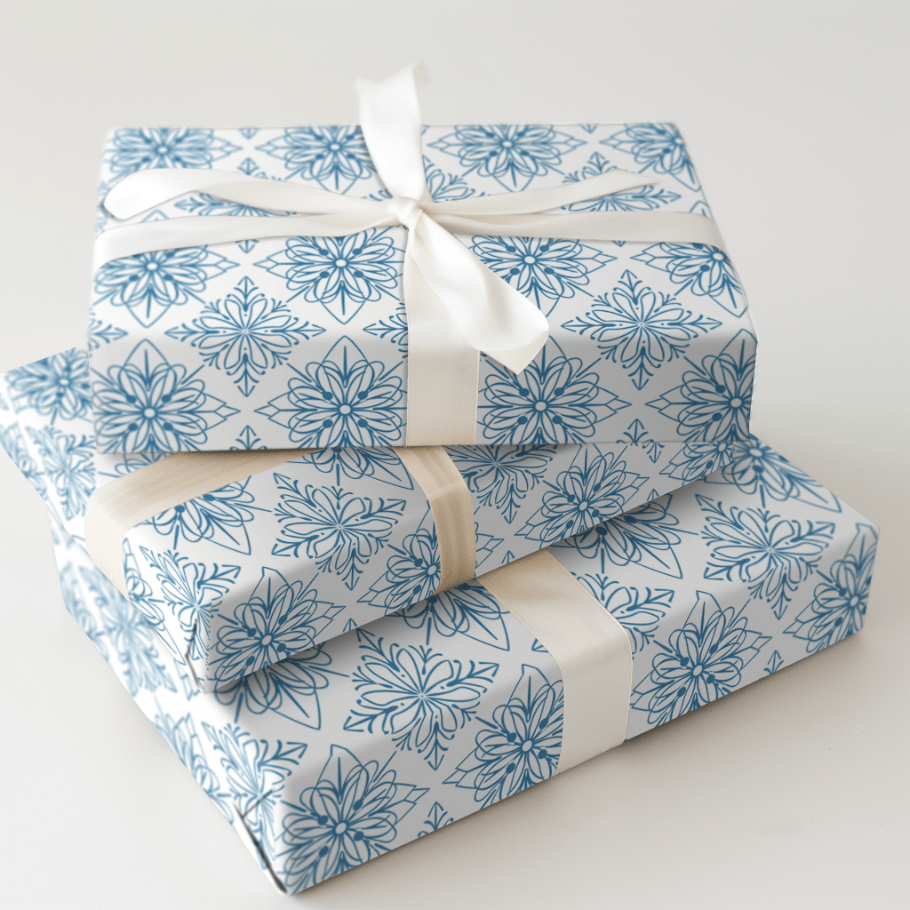 Frosty Flurries - Wrapping Paper - Aspen & Arlo
