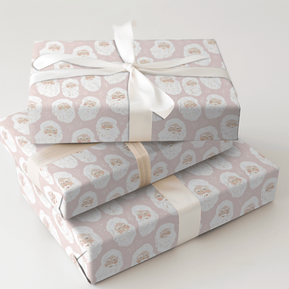 Ho Ho In Pink - Wrapping Paper - Aspen & Arlo