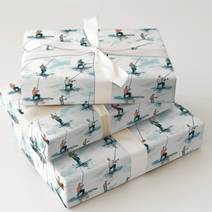 Catch My Line - Wrapping Paper - Aspen & Arlo