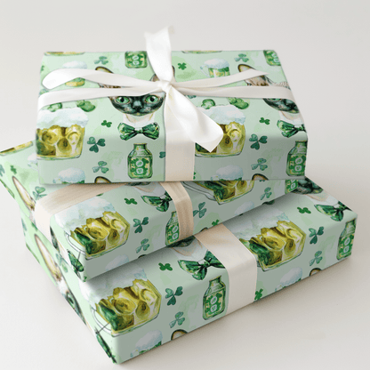 Brews with the Devon Rex - Wrapping Paper - Aspen & Arlo