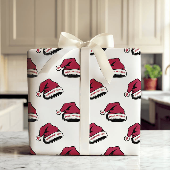 Victory Santa Hat - Wrapping Paper - Aspen & Arlo