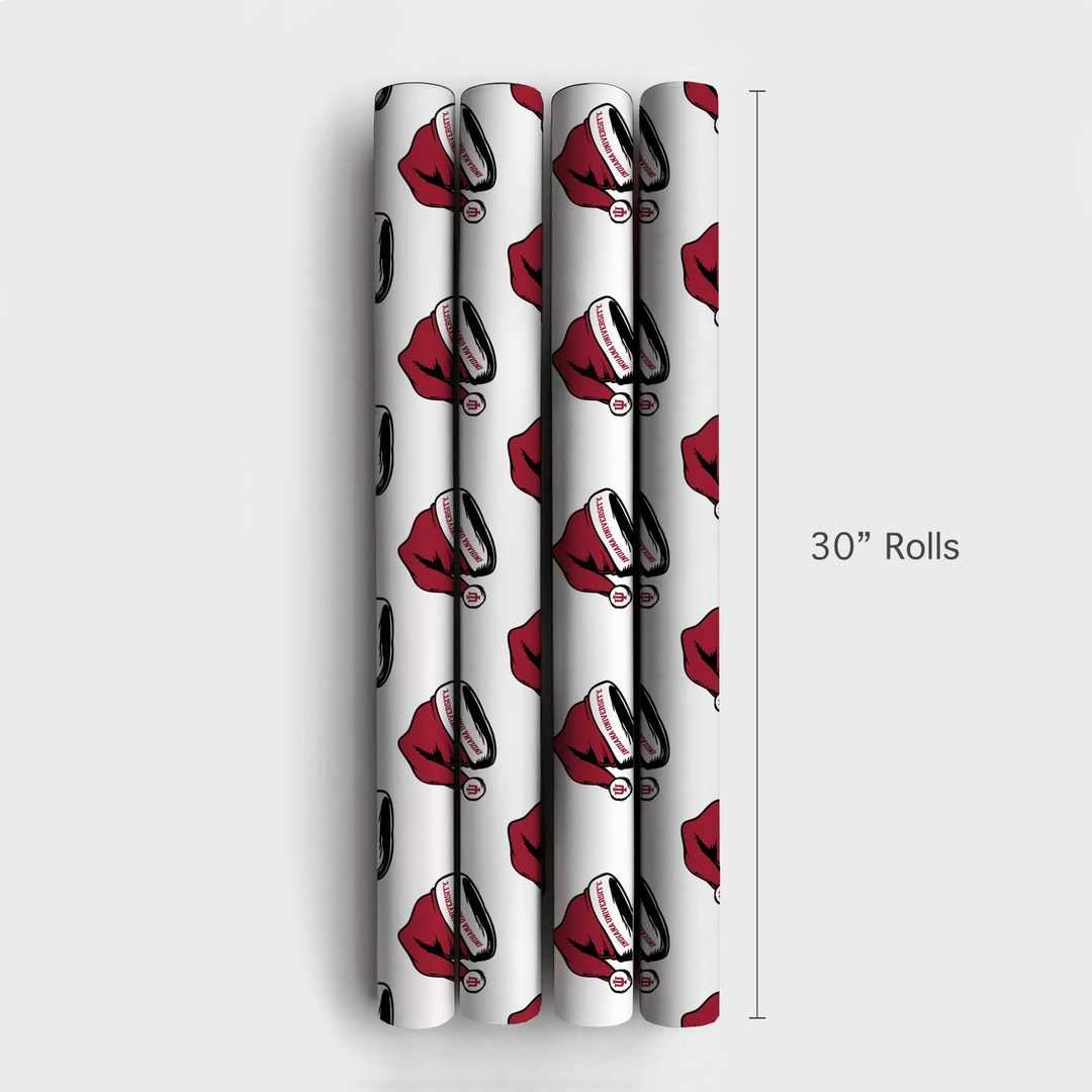 Victory Santa Hat - Wrapping Paper - Aspen & Arlo
