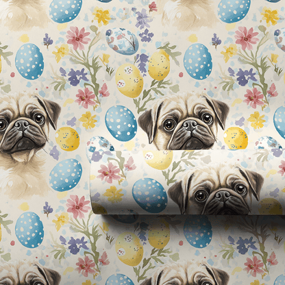 Easter Eggs with the Fawn - Wrapping Paper - Aspen & Arlo