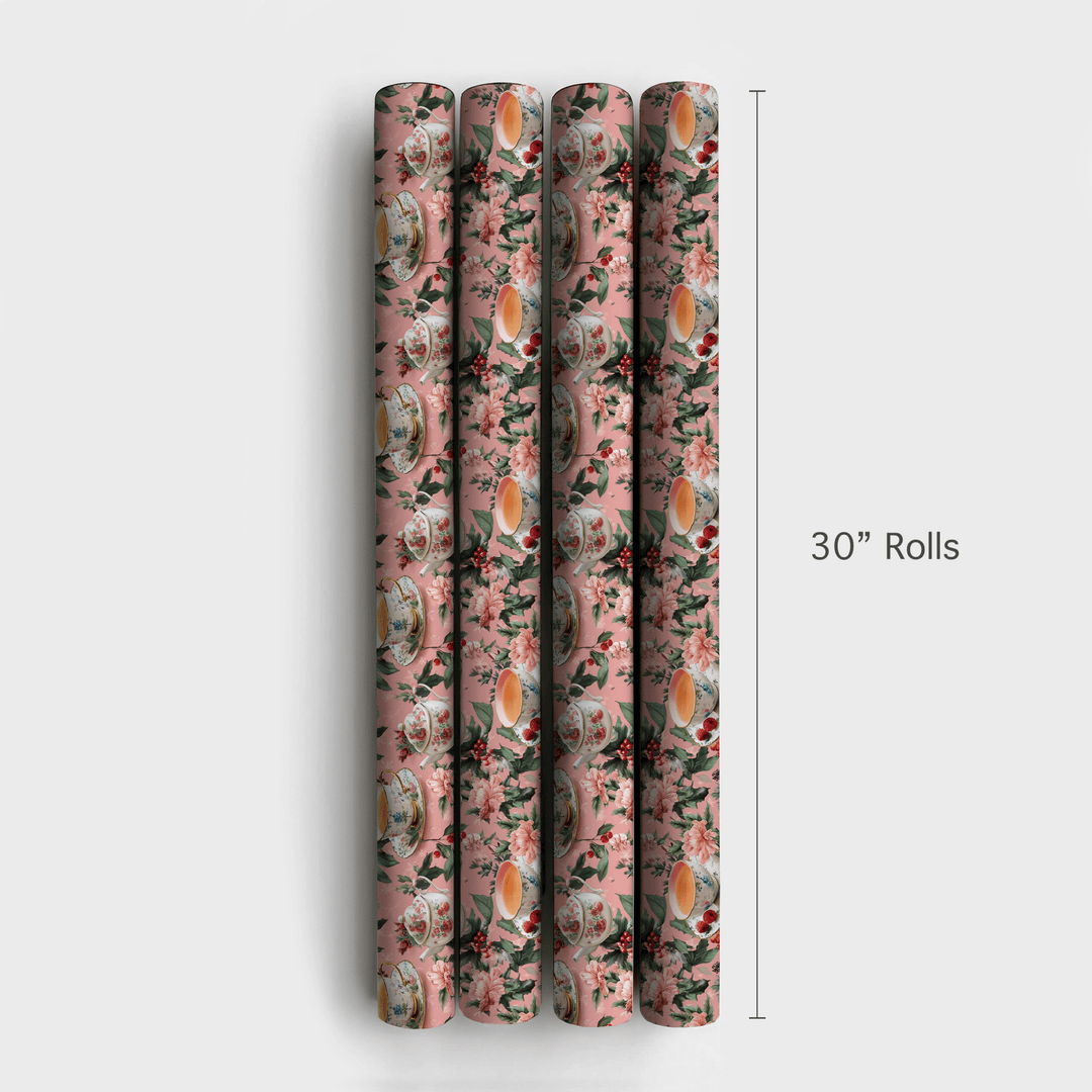 Holiday Tea - Wrapping Paper - Aspen & Arlo