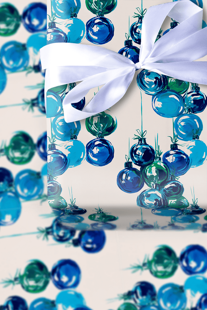 Navy Nelson - Wrapping Paper - Aspen & Arlo