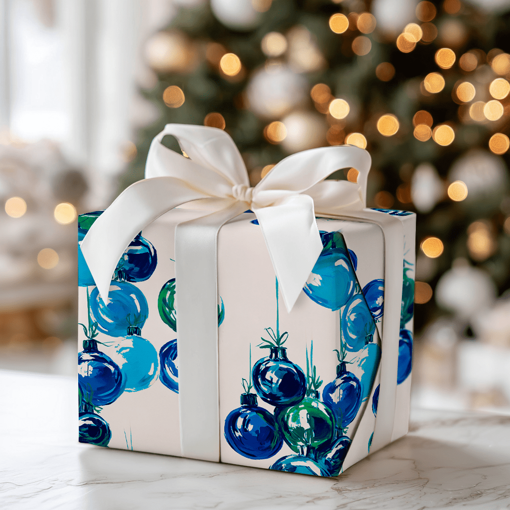 Navy Nelson - Wrapping Paper - Aspen & Arlo