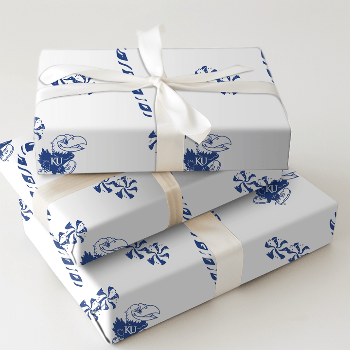 KU Peppermints - Wrapping Paper - Aspen & Arlo