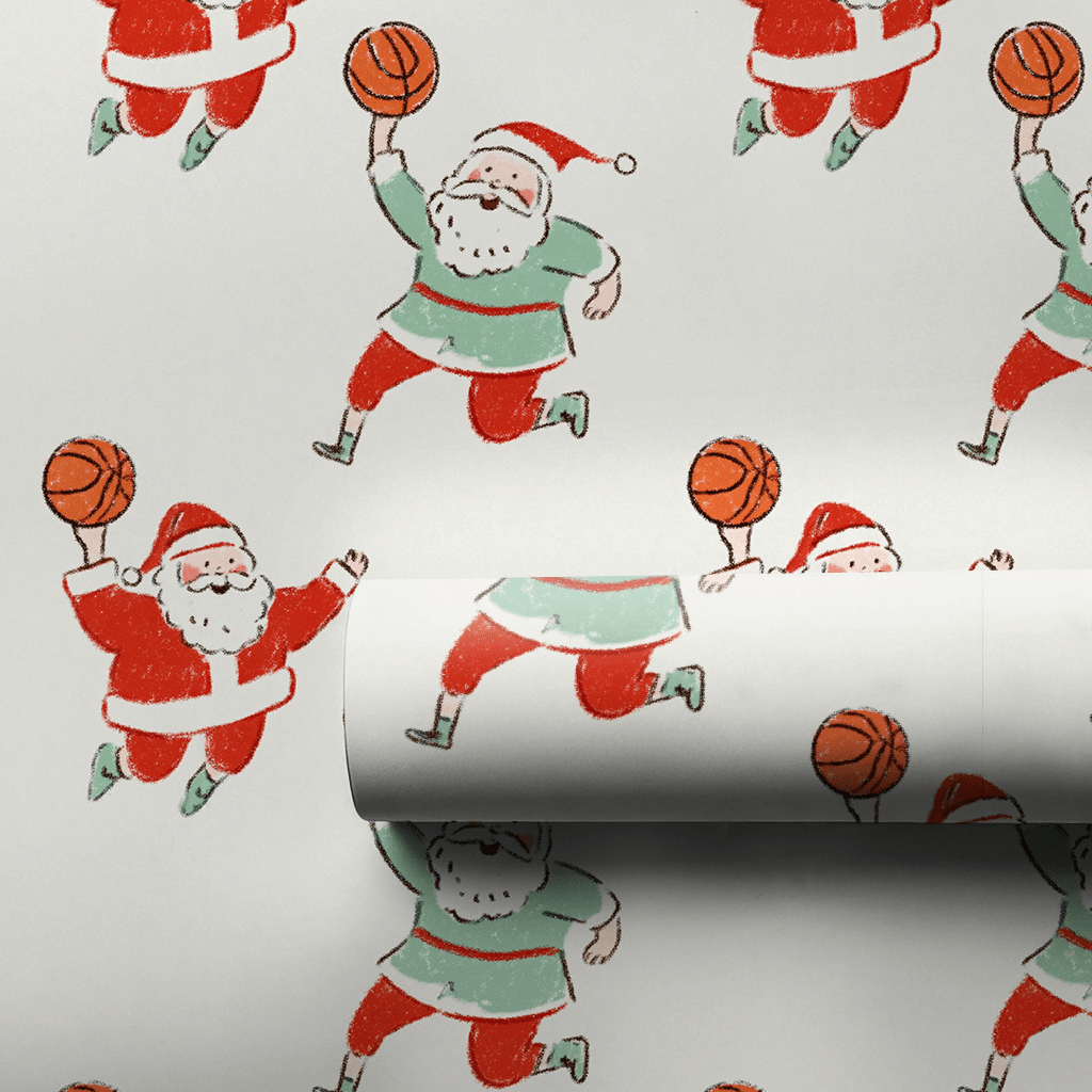Dunking Santa