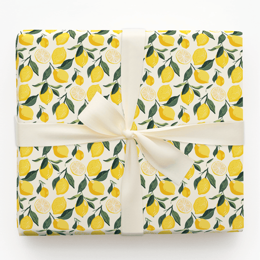 Lemon Lane - Wrapping Paper - Aspen & Arlo