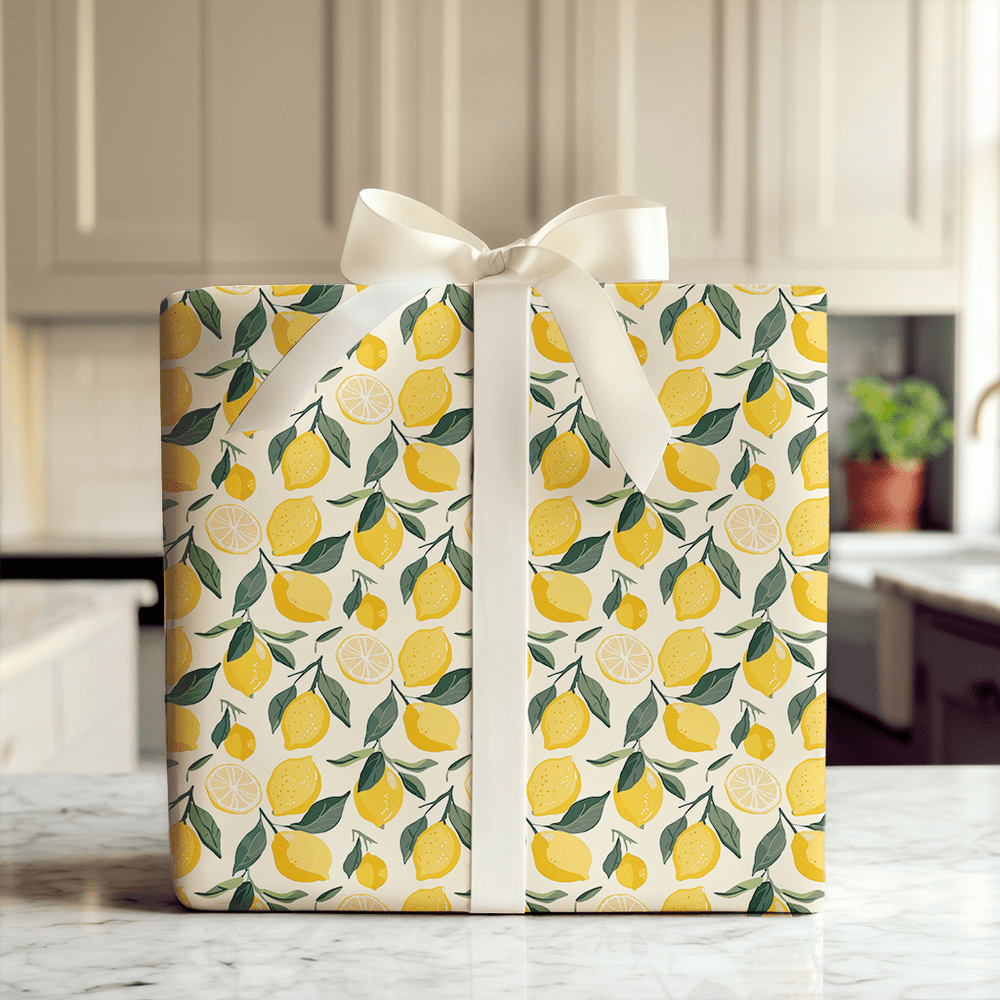 Lemon Lane - Wrapping Paper - Aspen & Arlo